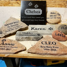 Load image into Gallery viewer, Pet Memorial Stones Canada