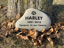 Load image into Gallery viewer, Pet memorial stones Canada