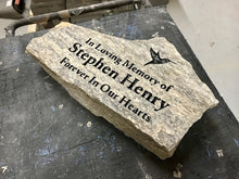Load image into Gallery viewer, Garden memorial stone