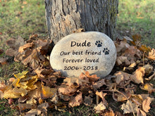 Load image into Gallery viewer, Pet memorial stones Alberta