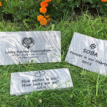 Load image into Gallery viewer, Pet Memorial Stone