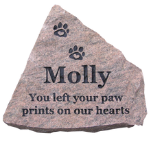 Load image into Gallery viewer, Pet Memorial Stone